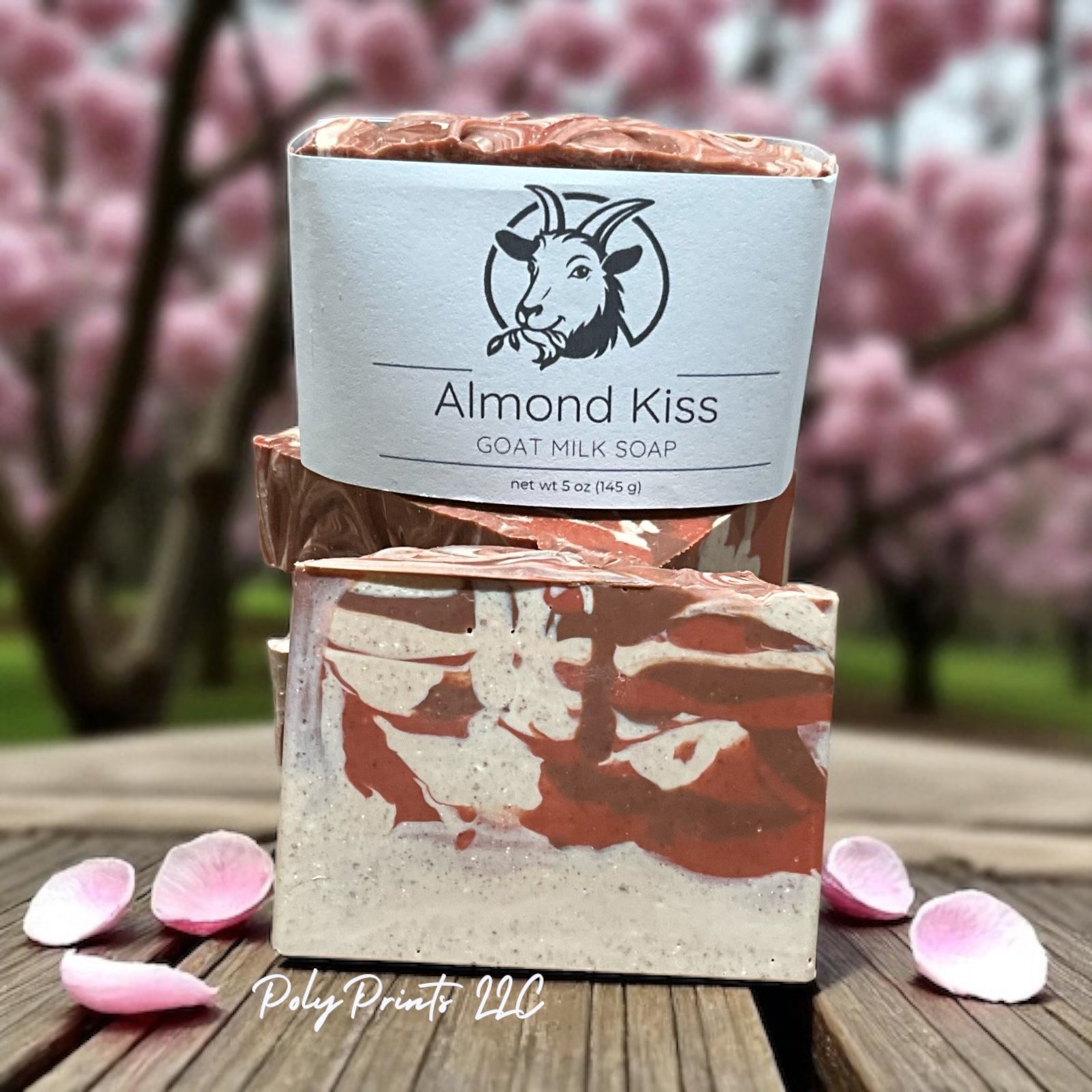 almond kiss goat milk soap    almond kiss goat milk soap