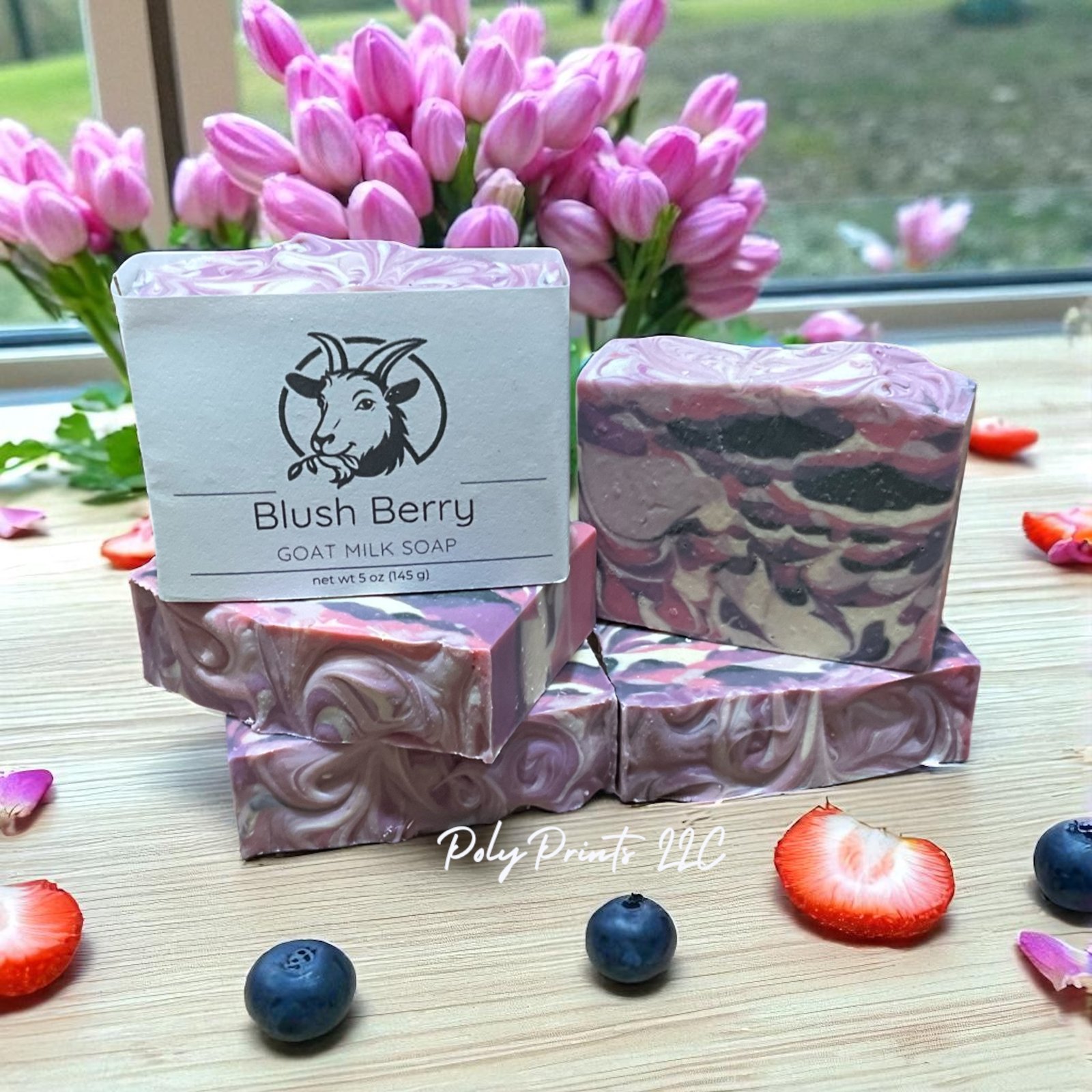 blush berry goat milk soap blush berry goat milk soap