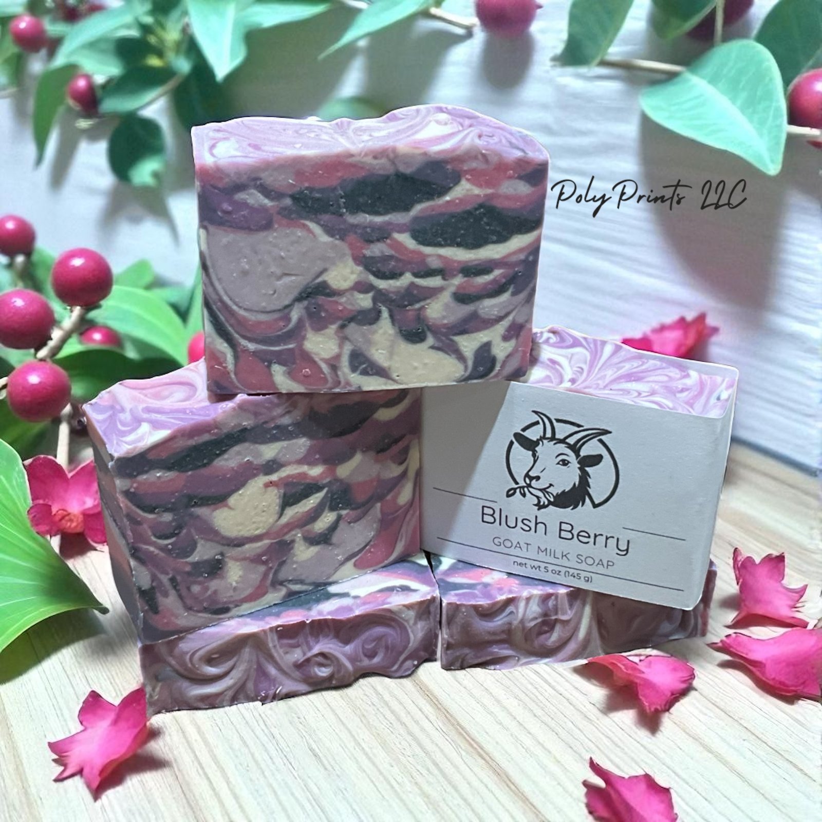 blush berry goat milk soap blush berry goat milk soap