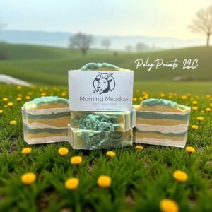 morning meadow goat milk soap