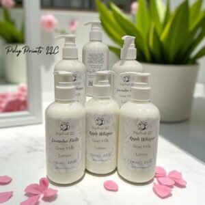 Home goat milk lotion
